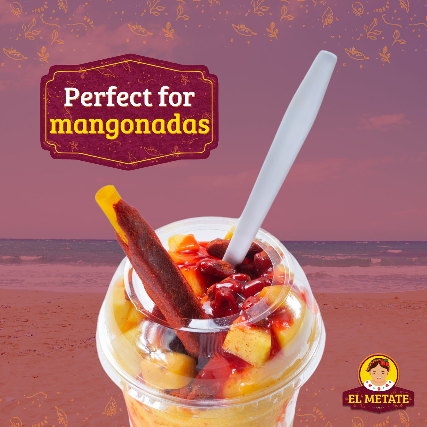 El Metate - Mini Banderillas Mango
