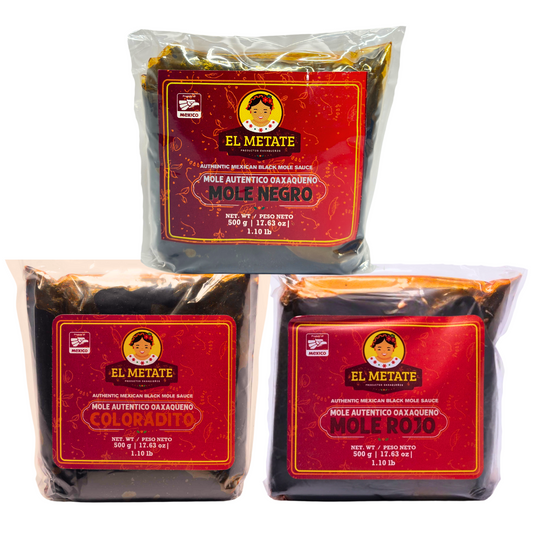 El Metate - Moles Oaxaquenos 3 Pack