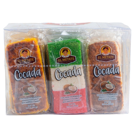 El Metate Cocada Mix 18pz