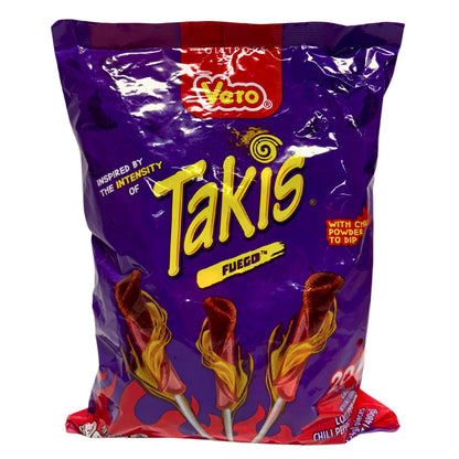 Takis - Lollipops Fuego 1lb