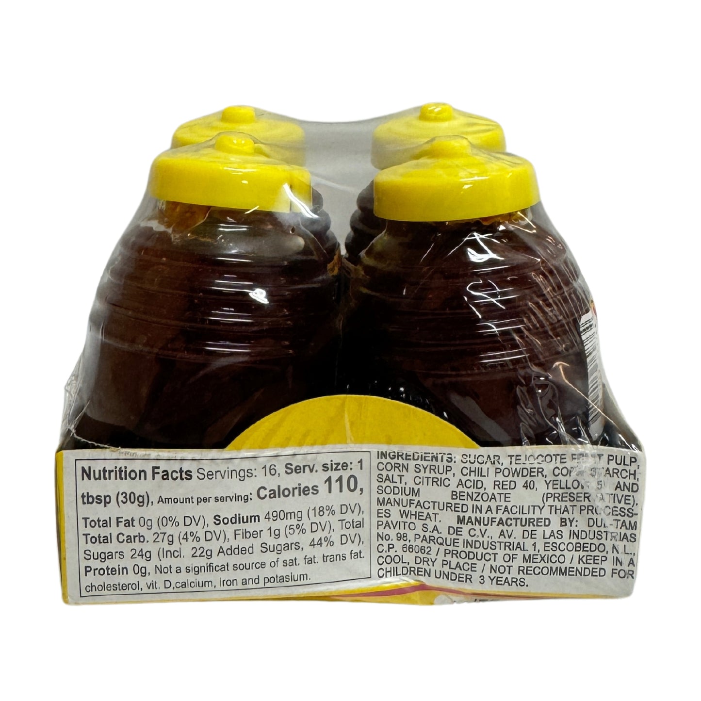 Pavito - Mini Vitrolero 4.6oz Dulce Tamarindo