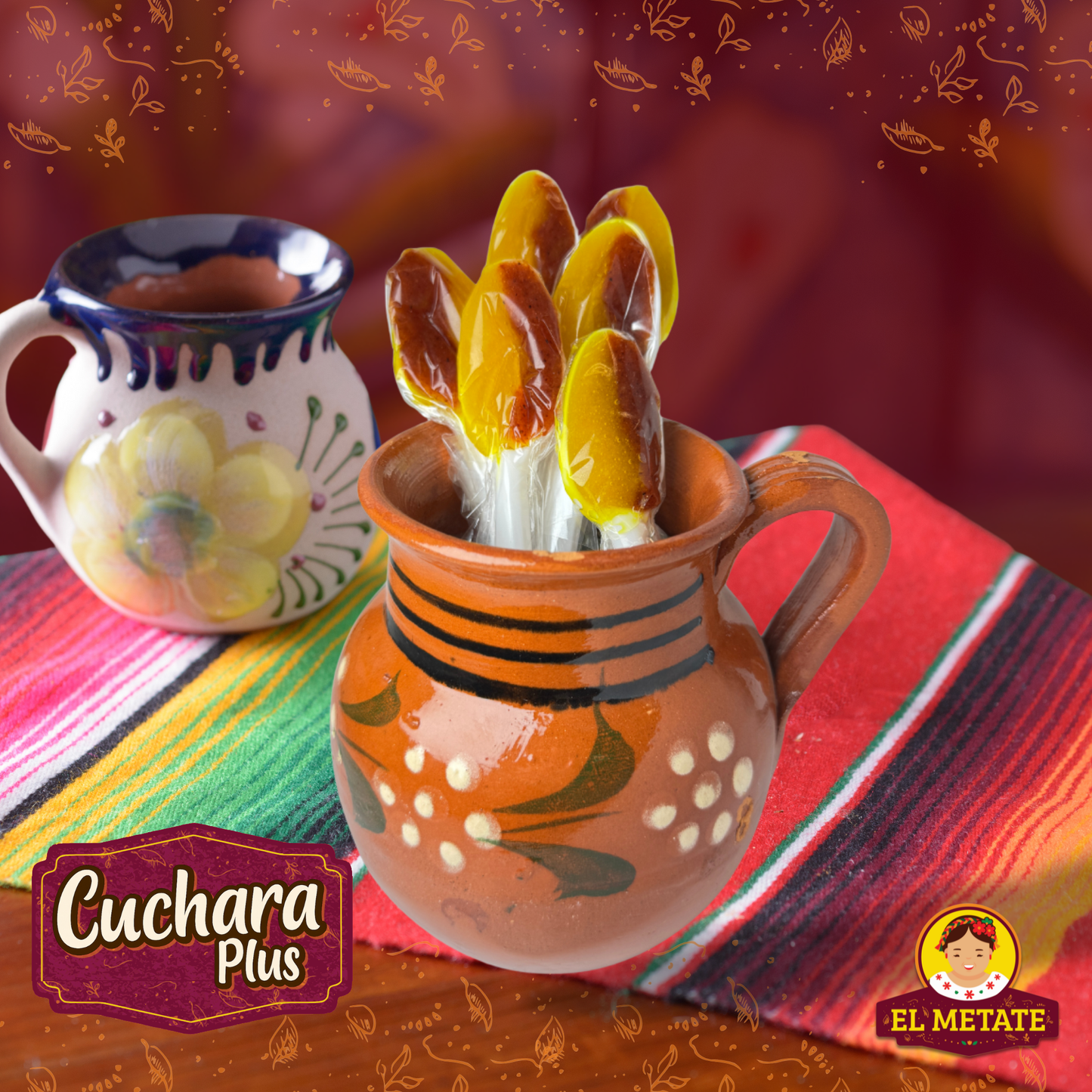 El Metate - Cucharas 3 Pack (Tamarindo, Mango, Sandia)