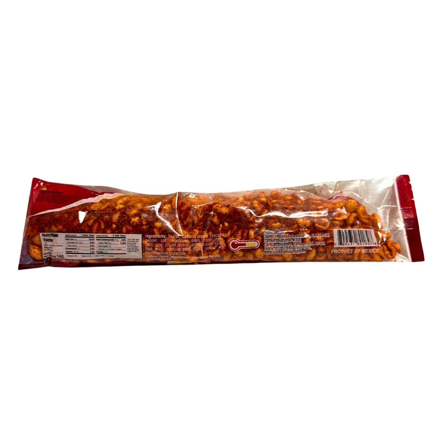 La Molienda - Paketon Spicy Chili Peanut Snack 6.35oz (180g) - 10 Pack