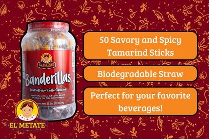 El Metate - Banderilla Tamarindo/Tamarind 6 Pack