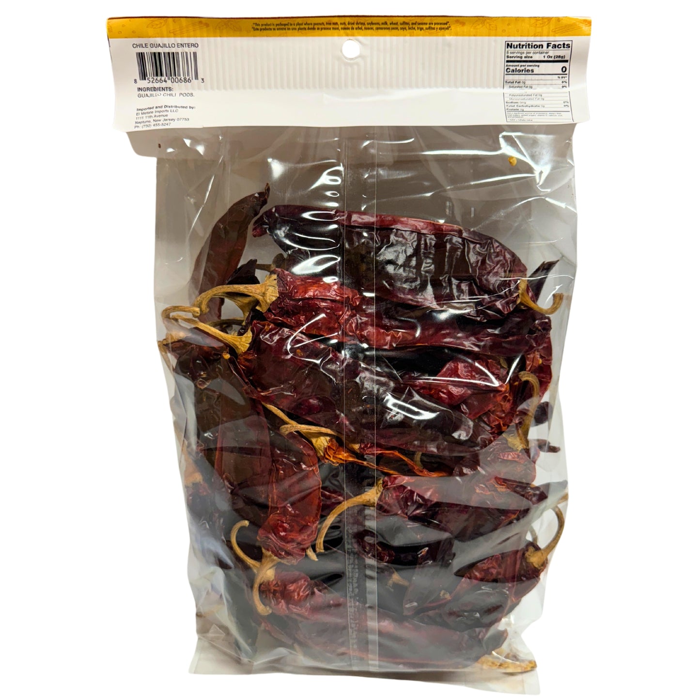 El Metate - Chile Guajillo Entero (16oz)